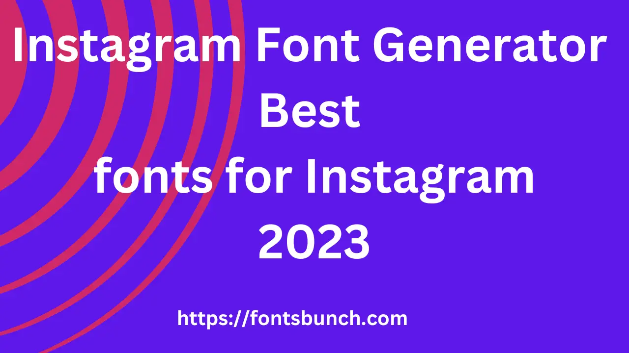 Fonts For Instagram Bio Generator Copy & Paste ig fonts 2024