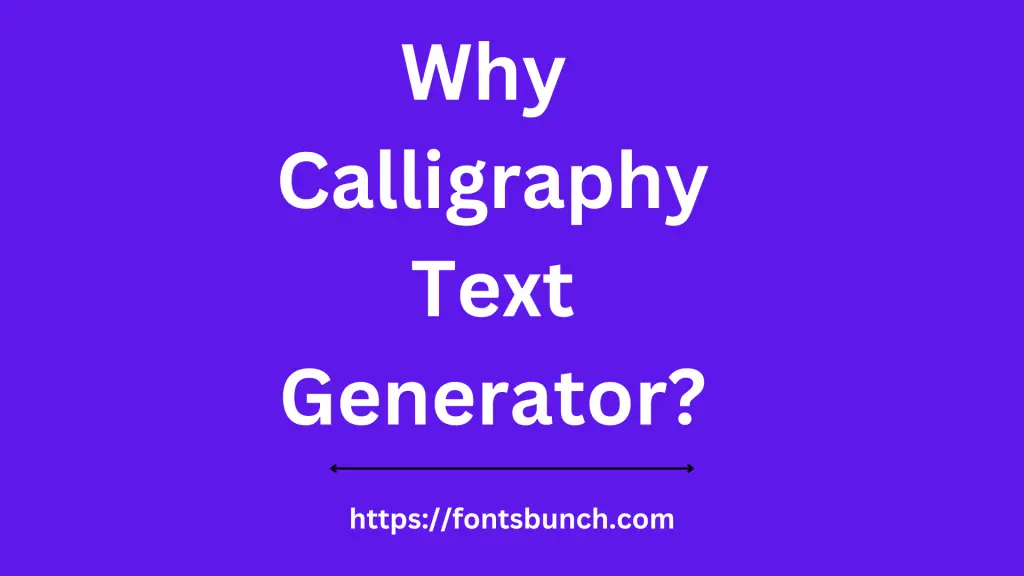 Calligraphy Text Generator