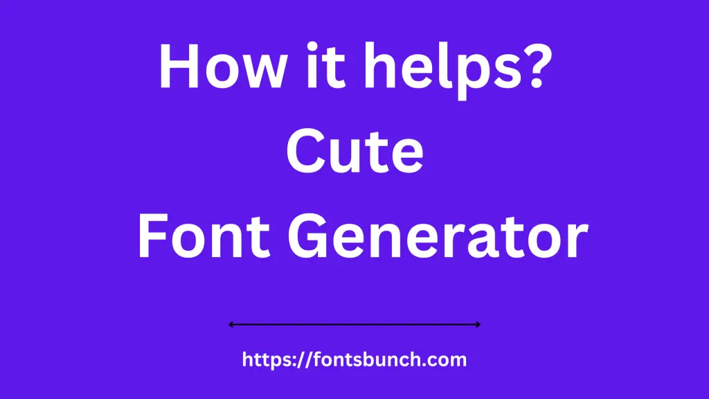 cute font generator