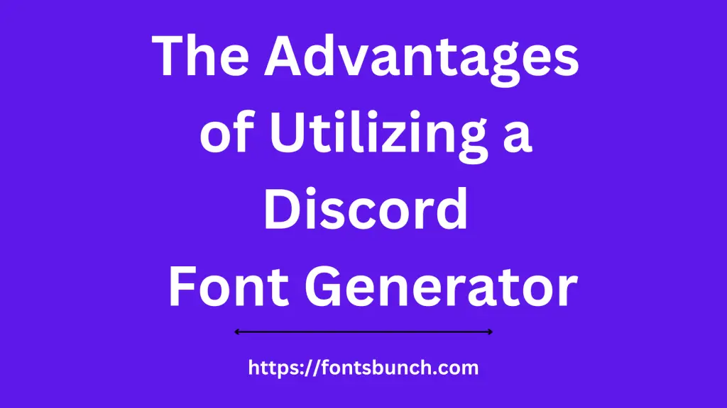 Discord Fonts Generator